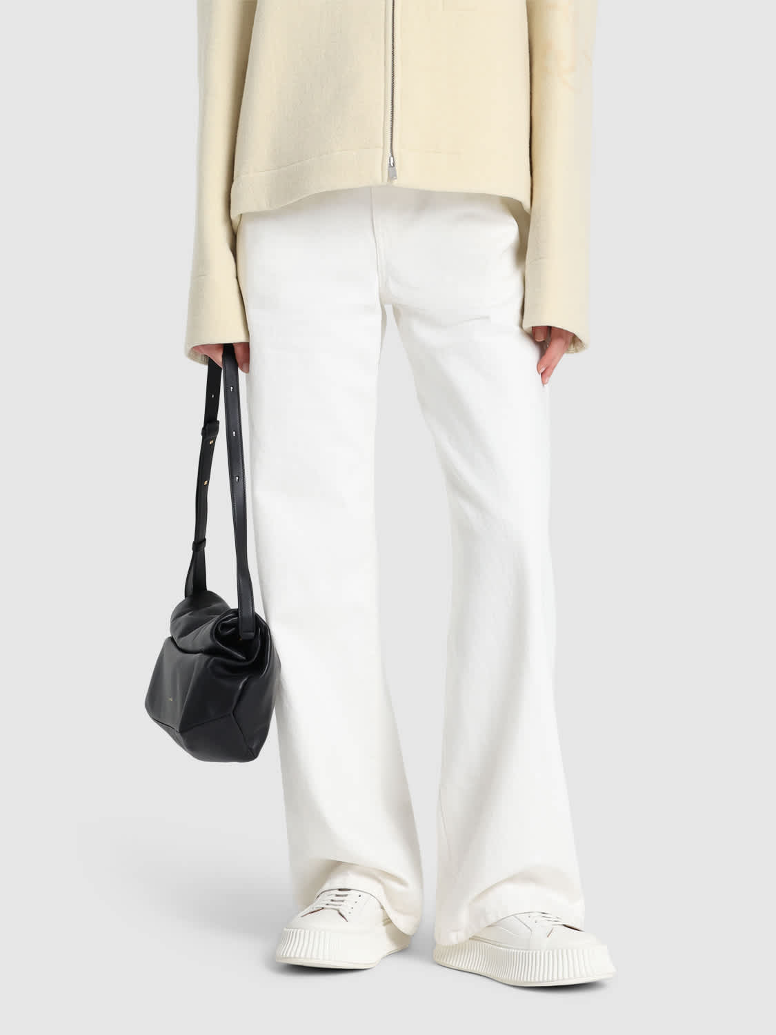 Jil Sander バルカナイズドレザースニーカー 40mm バルカナイズドレザースニーカー 40mm - Jil Sander