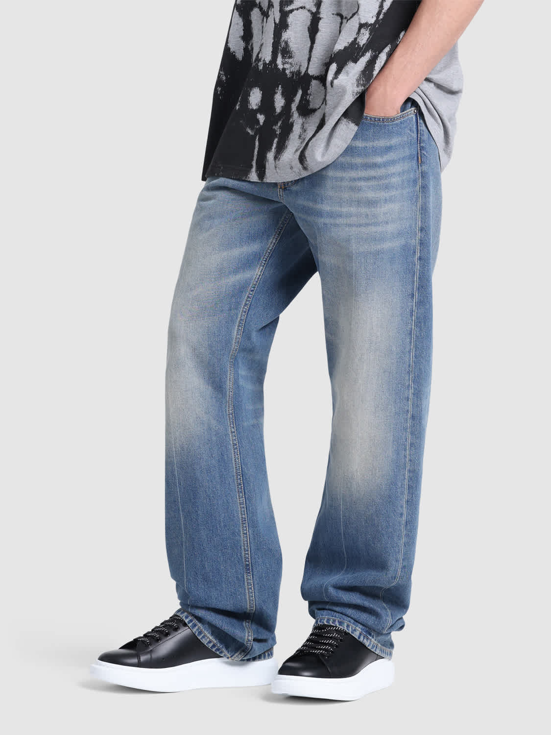 Vestiaire Collective Jean Alexander Mcqueen 45mm Leather Sneakers